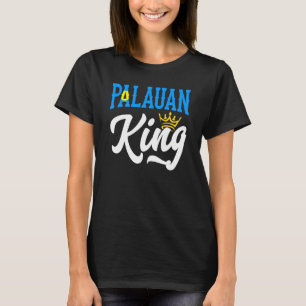 パラウアンキングパラウパラウパラオ国旗 Tシャツ