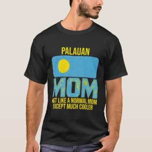 パラウアンマママパラオ国旗 Tシャツ