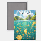 パラウジェリーレイクトラベル マグネット (正面/裏面)