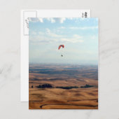 パラウス上空飛行 ポストカード (正面/裏面)