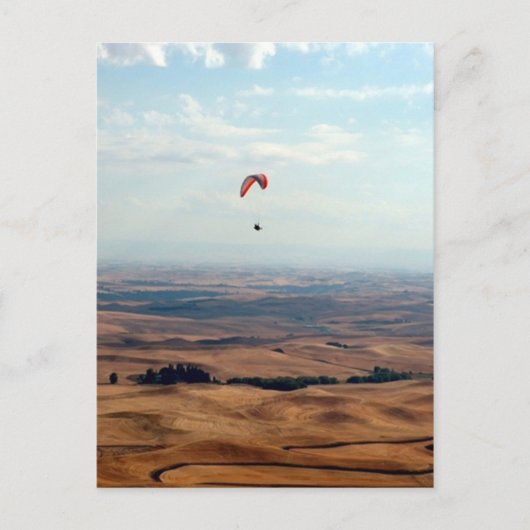 パラウス上空飛行 ポストカード (正面)