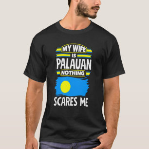 パラウパラウアンパラオ国旗マイウィザーズはパラウアン Tシャツ