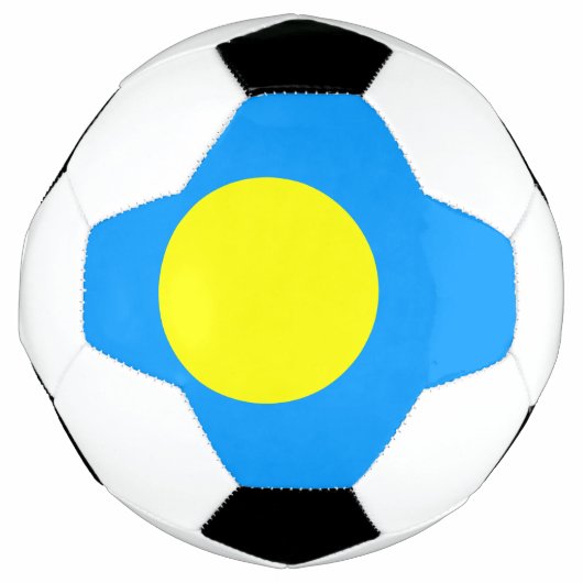 パラオの国旗 サッカーボール (正面)