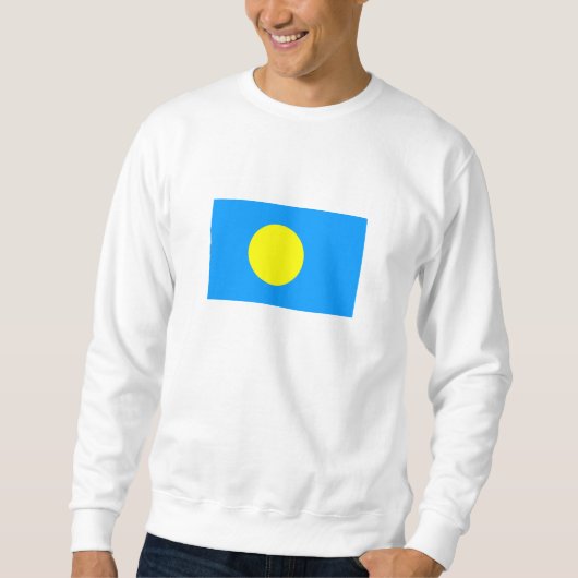 パラオの国旗 スウェットシャツ (正面)