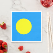 パラオの国旗 スタンダードランチョンナプキン (インサイチュ)