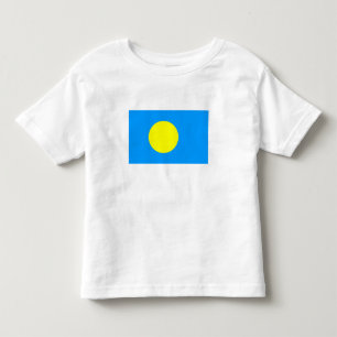 パラオの国旗 トドラーTシャツ