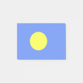 パラオの国旗 ポストイット (正面)