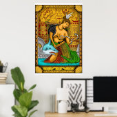 パラオの少女 ポスター (ホームオフィス)