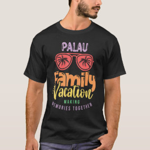 パラオファミリーバケーションマッチングコーディネート Tシャツ