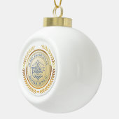 パラオ公式シール セラミックボールオーナメント (右)