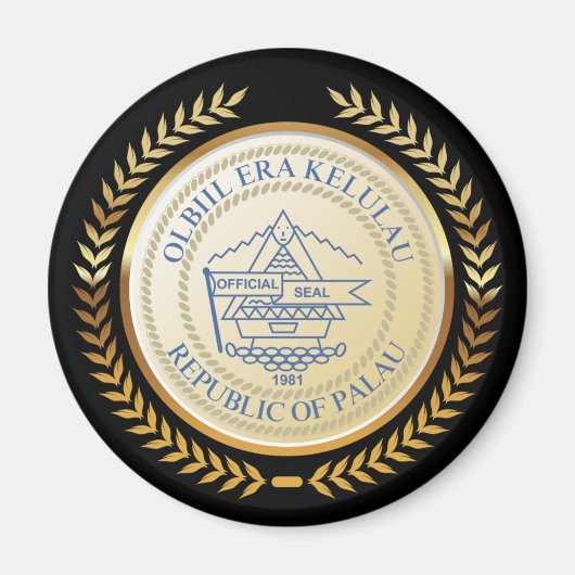 パラオ公式シール マグネット (正面)