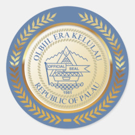 パラオ公式シール ラウンドシール