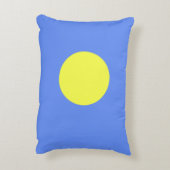 パラオ国旗 アクセントクッション (裏面(縦))