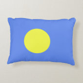 パラオ国旗 アクセントクッション (裏面)