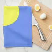 パラオ国旗 キッチンタオル (四つ折り)