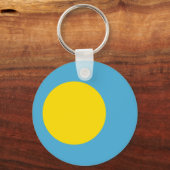 パラオ国旗 キーホルダー (正面)