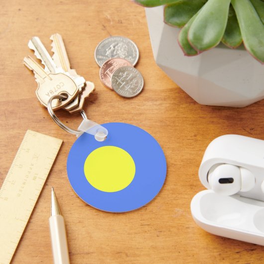 パラオ国旗 キーホルダー (デスク)