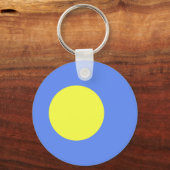 パラオ国旗 キーホルダー (正面)