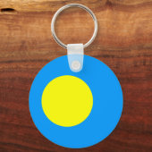 パラオ国旗 キーホルダー (裏面)