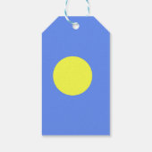 パラオ国旗 ギフトタグ (裏面)