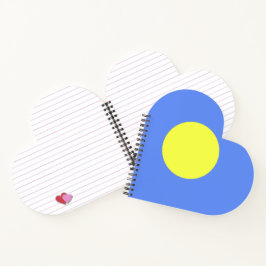 パラオ国旗 ノートブック