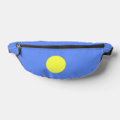 パラオ国旗 ファニーパック (レイダウン)