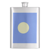 パラオ国旗 フラスク (正面)