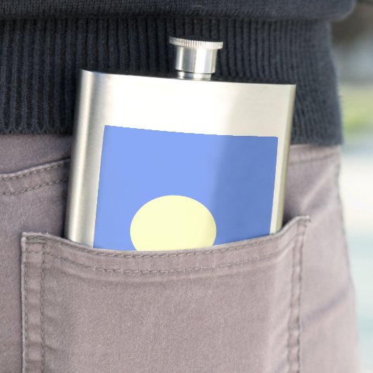 パラオ国旗 フラスク (インサイチュ)