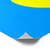 パラオ国旗 ポスター (角)