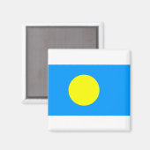 パラオ国旗 マグネット (正面/裏面)