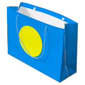 パラオ国旗 ラージペーパーバッグ (裏面アングル)