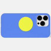 パラオ国旗 Case-Mate iPhoneケース (裏面 (横))