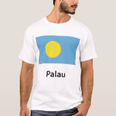 パラオ国旗 Tシャツ (正面)
