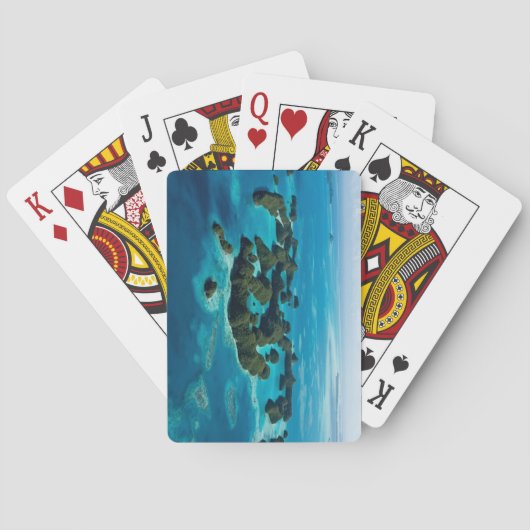 パラオ島の南ラグーン トランプ (裏面)