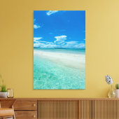 パラオ島の熱帯の海 キャンバスプリント (インサイチュ (リビング))
