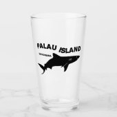 パラオ島 – ミクロネシアシャークダイビング タンブラーグラス (正面)