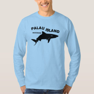 パラオ島 – ミクロネシアシャークダイビング Tシャツ