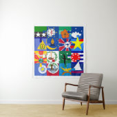 パラオ州パラウアンタペストリー タペストリー (インサイチュ)