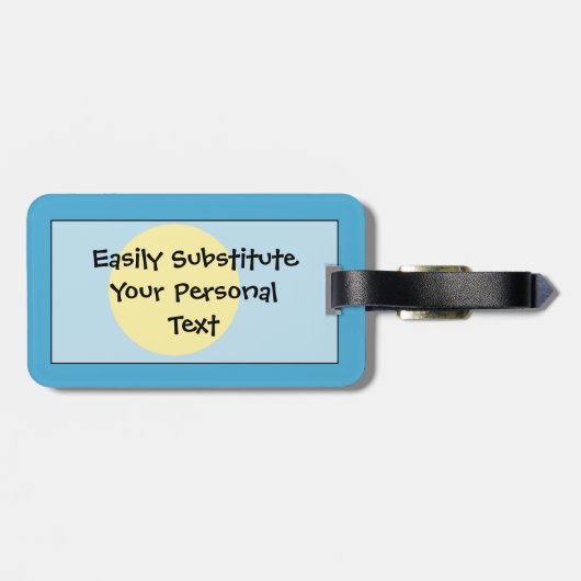 パラオ簡単ID個人用国旗 ラゲッジタグ (裏面横)