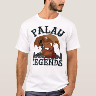 パラオ諸島の鬼のこうもりの伝説 Tシャツ