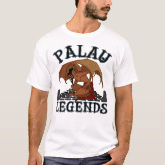 パラオ諸島の鬼のこうもりの伝説 Tシャツ