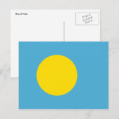 パラオ諸島 ポストカード (正面/裏面)