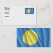 パラオ諸島 名刺 (正面/裏面)