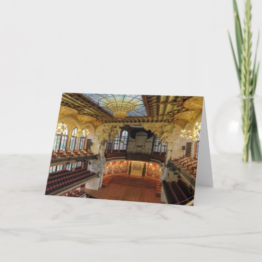 パラオ諸島de la Musica Catalana カード (正面)