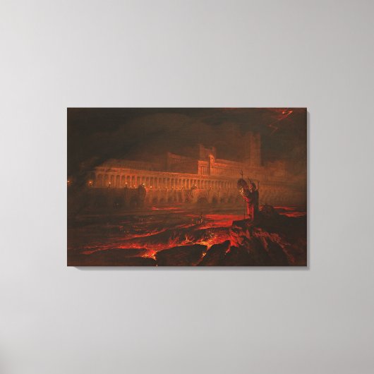 パラオ・ナ・テ・ヴァルア・イノ（悪魔の言葉）, 1892 キャンバスプリント (正面)