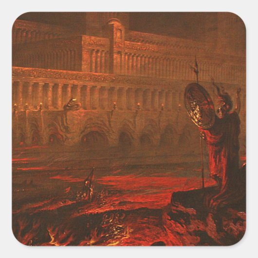 パラオ・ナ・テ・ヴァルア・イノ（悪魔の言葉）, 1892 スクエアシール (正面)