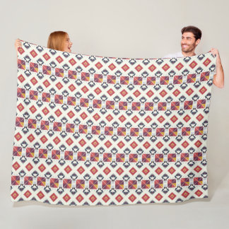 パラカス霜が降りた フリースブランケット