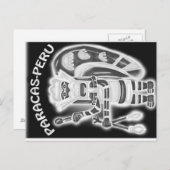 パラカス・ペルー ポストカード (正面/裏面)