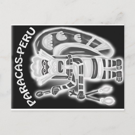 パラカス・ペルー ポストカード (正面)