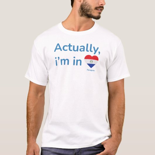 パラグアイにいる Tシャツ (正面)